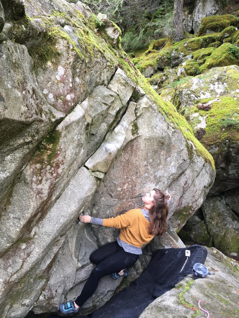 Tess Bouldering Paradise Valley