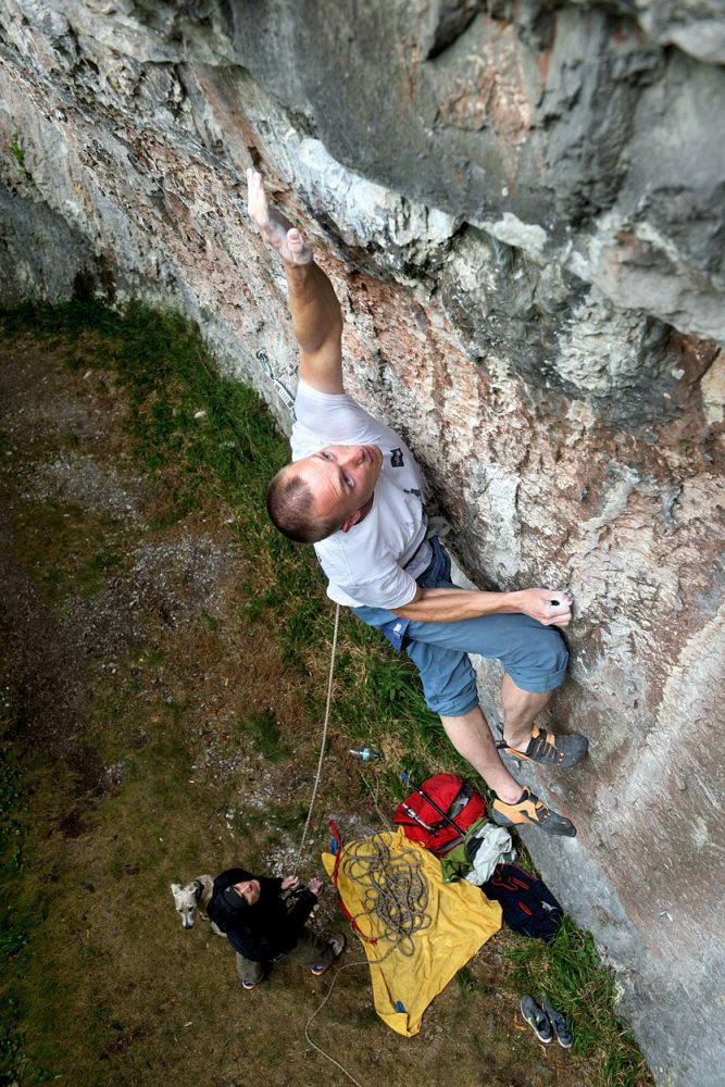 Jon Proctor sport climbing