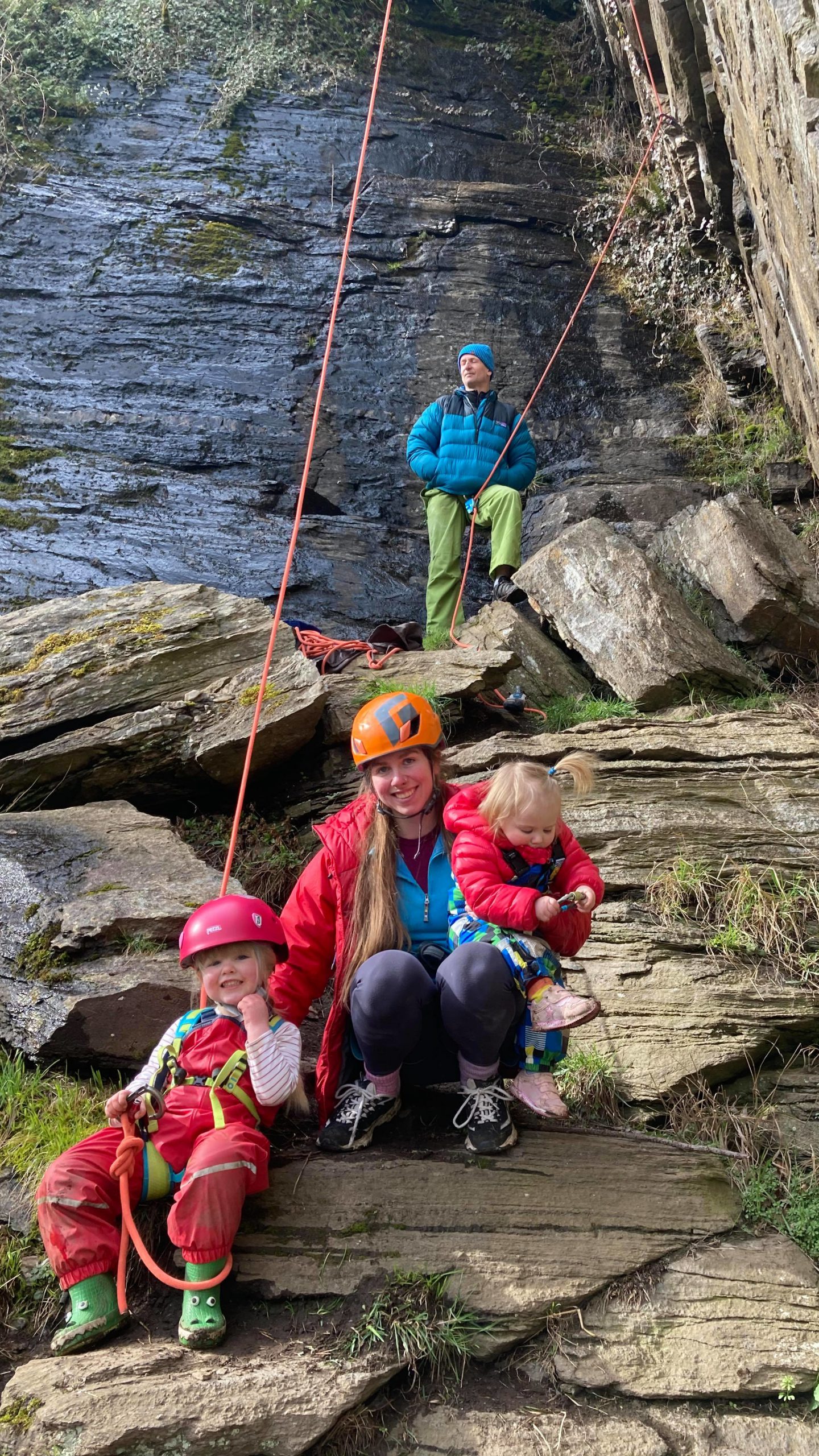 Rebekah Drummond, climber and mum