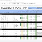 Flexibility training plan