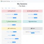 Lattice training custom software screenshot