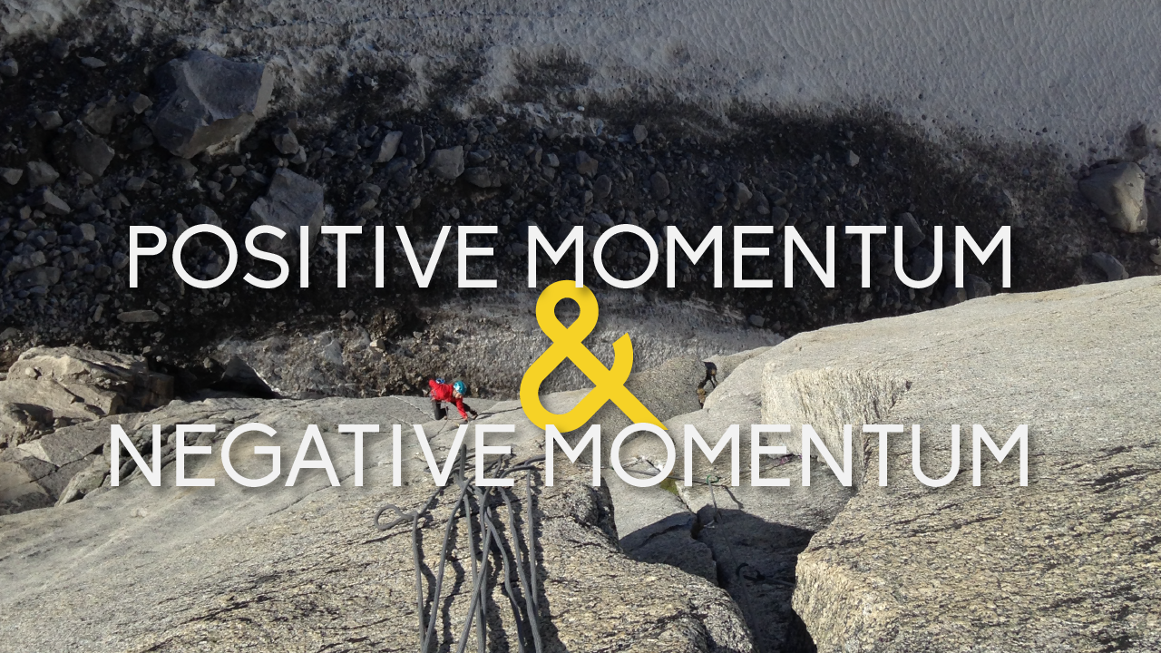 Training Tips for Climbers: Positive & Negative Momentum