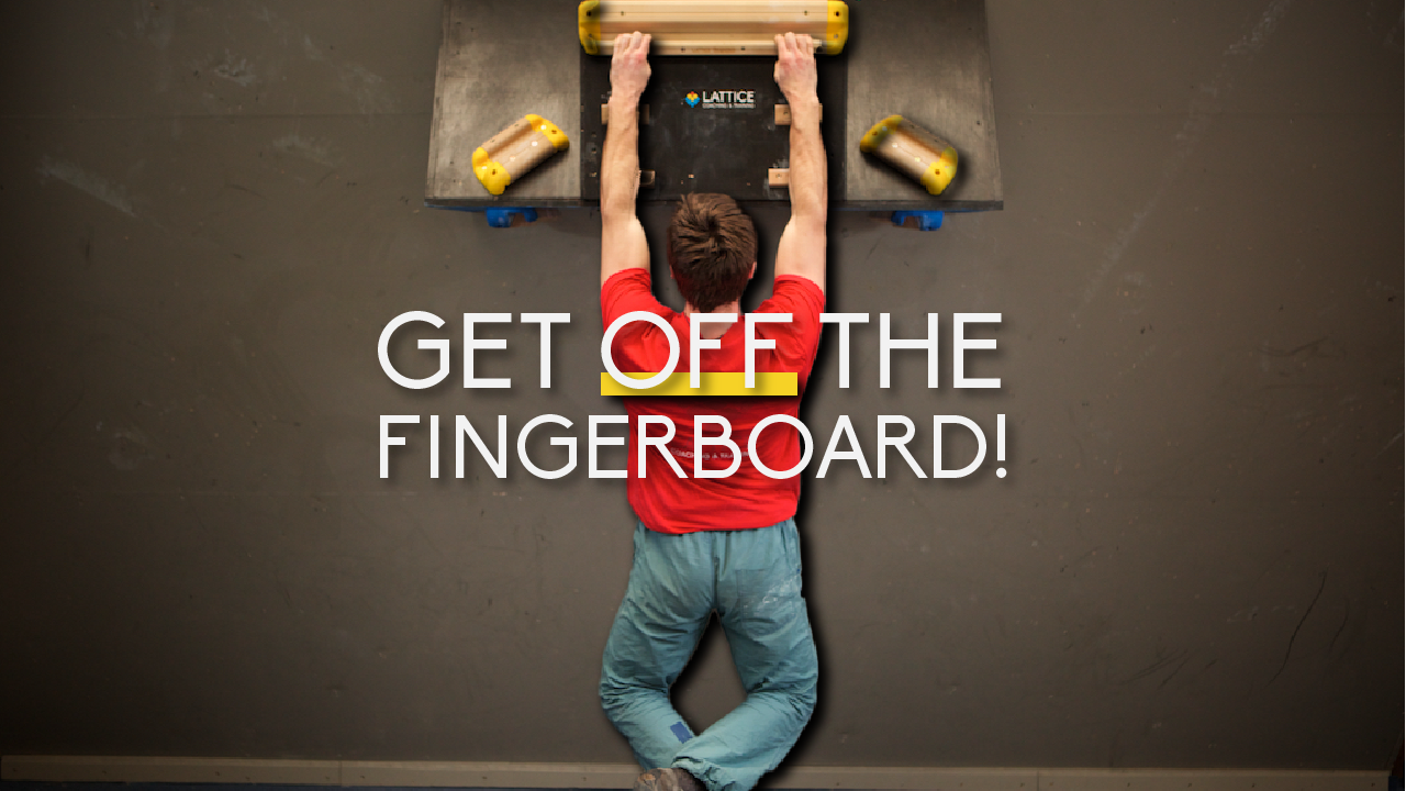 Training Tips for Climbers: Get Off The Fingerboard!