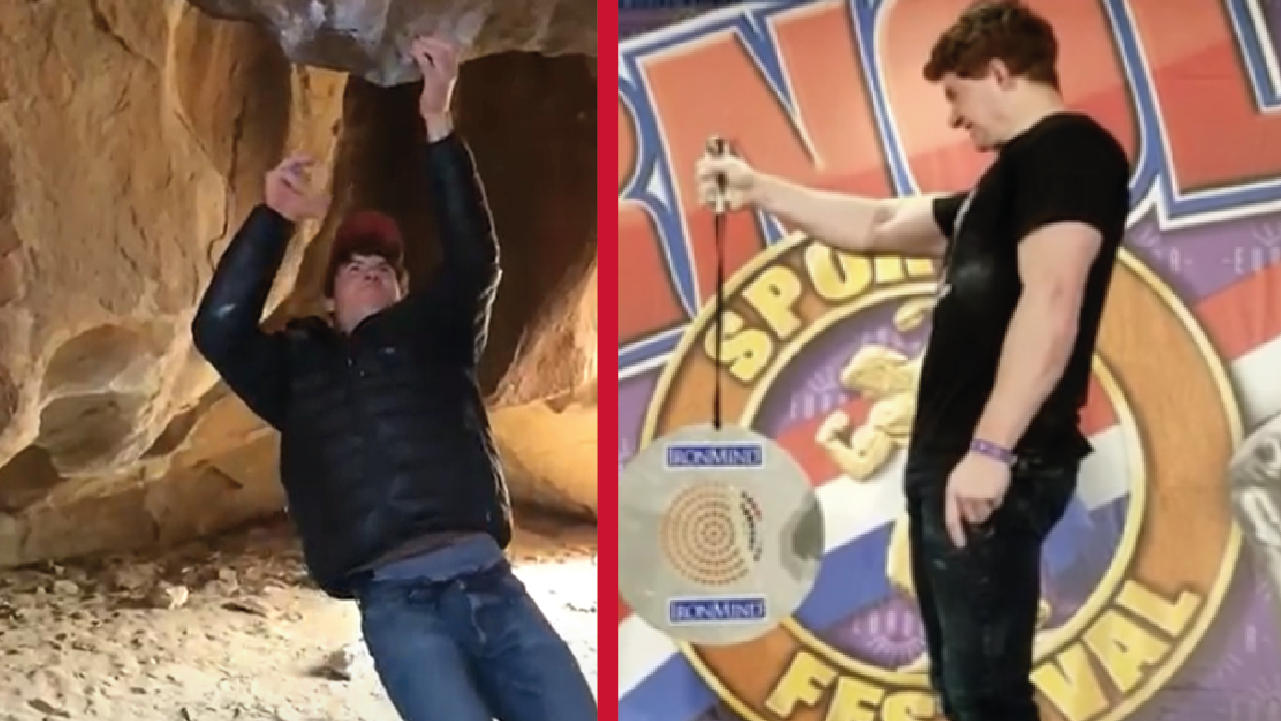 The World’s Strongest Grip? Tanner Merkle