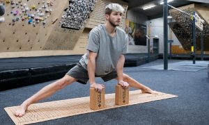 Yoga mat for climbers