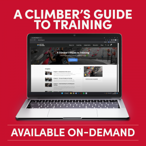 Climber's Guide to Training: Now Available