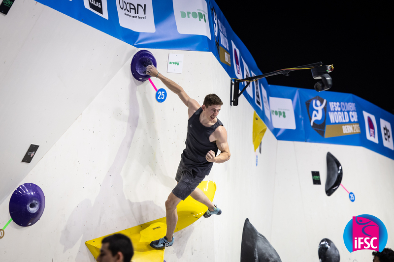 Paul Brand indoor bouldering