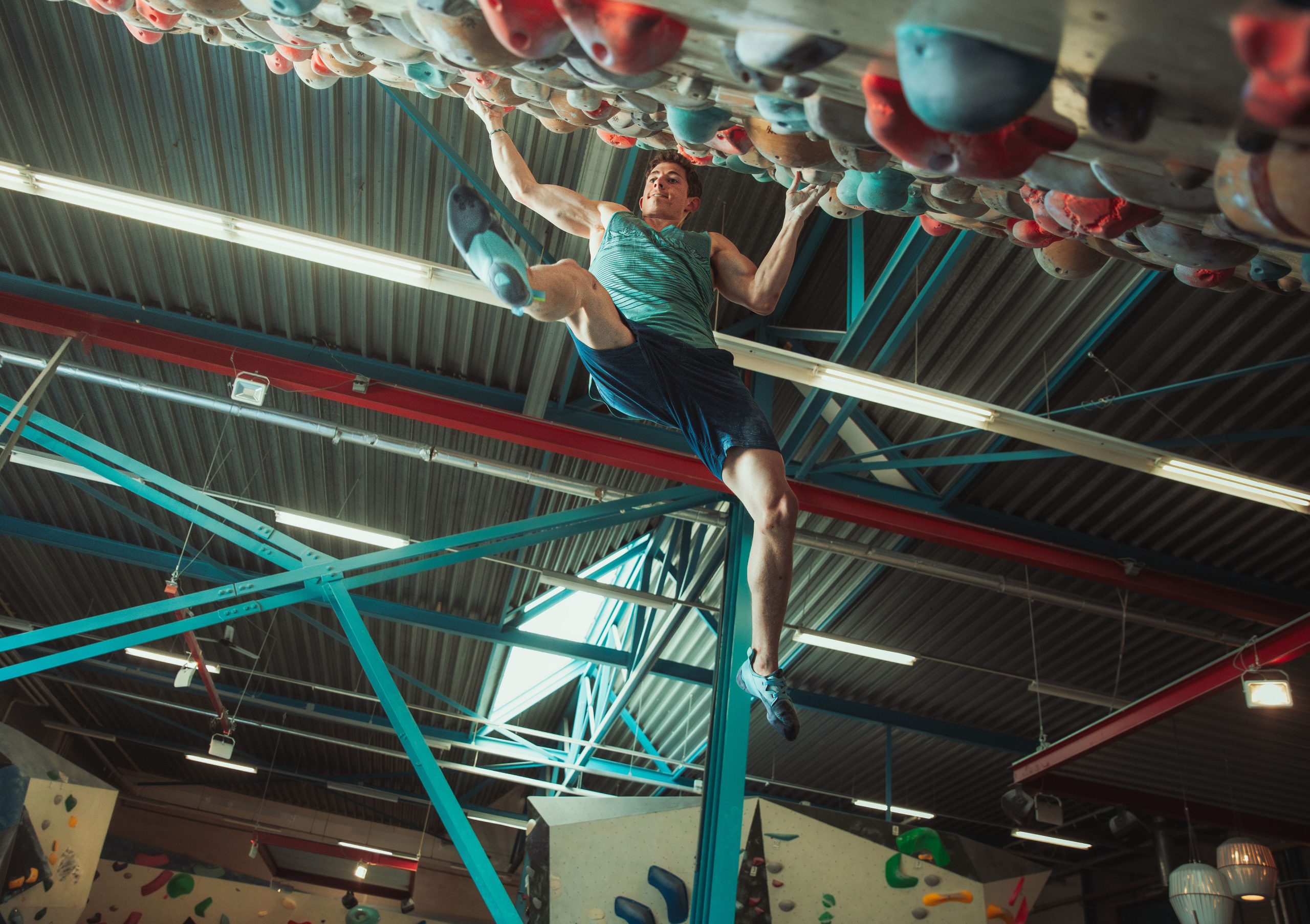 Paul Brand board climbing