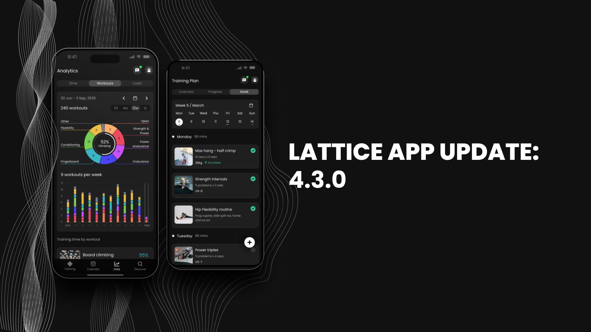 Lattice App Update v4.3.0: Training preferences, equipment-constrained plans + alternative workouts | What’s new with LatticePlans?