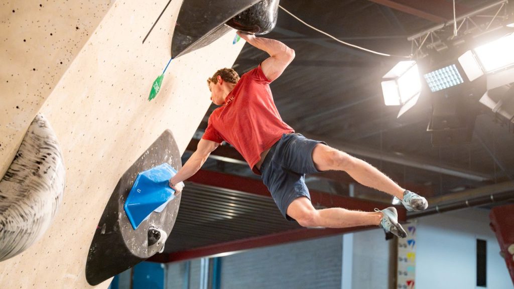 Lattice athlete and elite climber Paul Brand