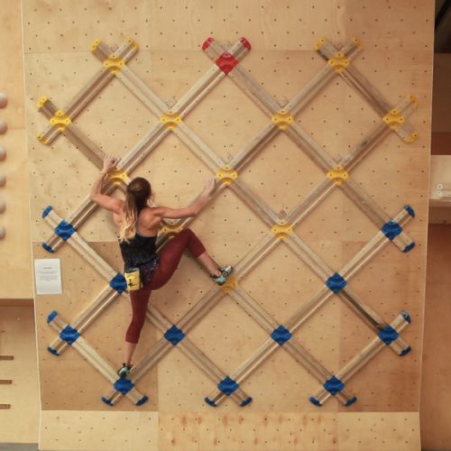 Bouldering on the Lattice Board Bouldering on the Lattice Board